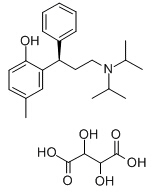 Tolterodine tartrate Chemical Structure