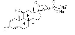 Prednisolone phosphate sodium Chemical Structure