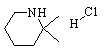 2,2-Dimethyl-piperidine hydrochloride Chemical Structure