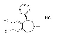 Sch 23390 hydrochloride Chemical Structure