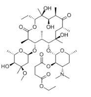 Erythromycin ethylsuccinate Chemical Structure