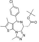 (-)-JQ-1 Chemical Structure