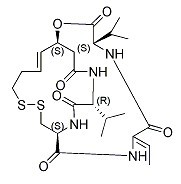 Romidepsin Chemical Structure