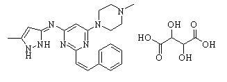 ENMD-2076 Tartrate Chemical Structure