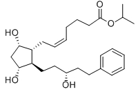 Latanoprost Chemical Structure