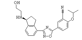 Ozanimod Chemical Structure