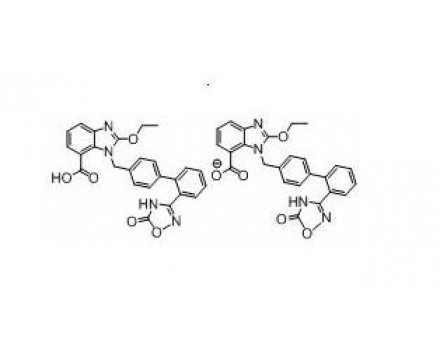 Azilsartan Ethanaminium salt 2：1 结构式