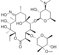 Erythromycin oxime Chemical Structure