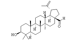 Betulinicaldehyde Chemical Structure