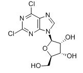 2,6-Dichloropurineriboside Chemical Structure