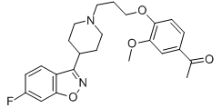 Iloperidone Chemical Structure