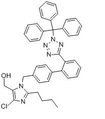 Trityl losartan Chemical Structure