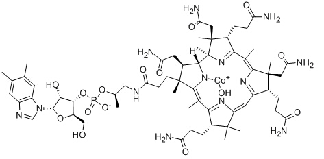Hydroxocobalamin Acetate 结构式