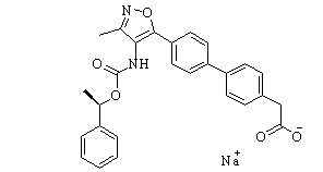 AM095 sodium Chemical Structure