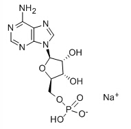 Adenosine5-monophosphatesodiumsalt Chemical Structure