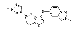 c-Met inhibitor 1 Chemical Structure