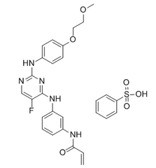 AVL-292 benzenesulfonate Chemical Structure