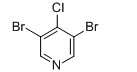 4-Chloro-3,5-dibroMopyridine Chemical Structure