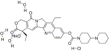 Irinotecan HCl Trihydrate Chemical Structure