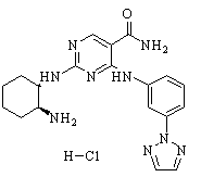 PRT062607 HCl Chemical Structure