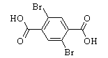 2,5-Dibromoterephtalic acid 结构式