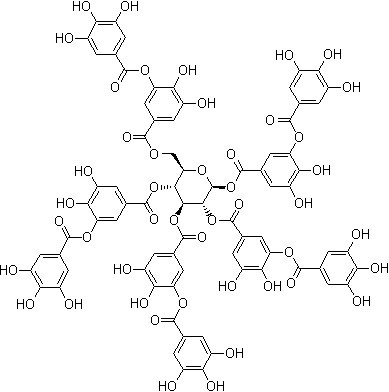 Tannic acid Chemical Structure