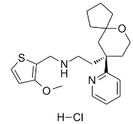 TRV130 hydrochloride Chemical Structure