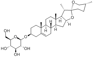 Diosgenin glucoside Chemical Structure