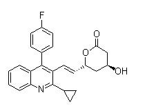 Pitavastatin lactone 结构式