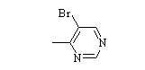 5-Bromo-4-methylpyrimidine Chemical Structure