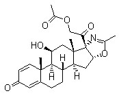 Deflazacort Chemical Structure