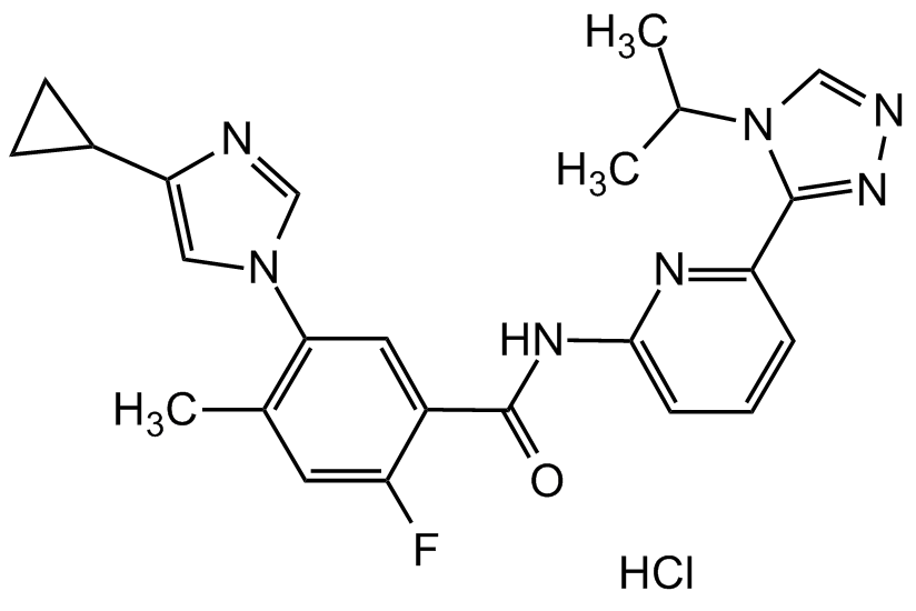 GS-4997 HCl salt Chemical Structure