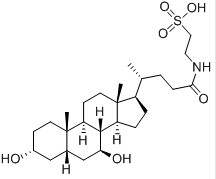 Tauroursodeoxycholic acid Chemical Structure