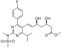 Rosuvastatin methyl ester Chemical Structure