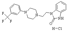 Flibanserin Hydrochloride Chemical Structure