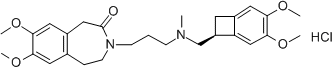 Ivabradine HCl Chemical Structure