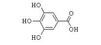 Gallic acid Chemical Structure