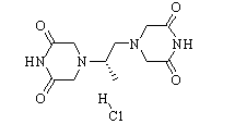 Dexrazoxane Hydrochloride Chemical Structure