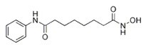Vorinostat Chemical Structure