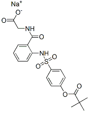 Sivelestat sodium 结构式
