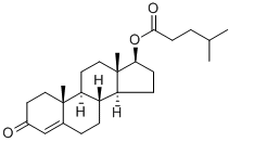 Testosterone isocaproate Chemical Structure