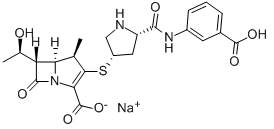 Ertapenem Sodium Chemical Structure