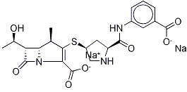 Ertapenem disodium Chemical Structure