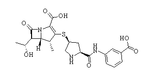 Ertapenem Chemical Structure