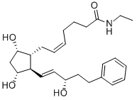 Bimatoprost Chemical Structure