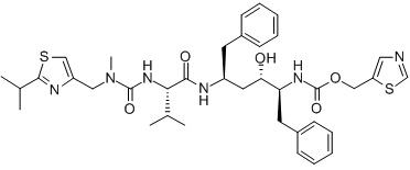 Ritonavir Chemical Structure