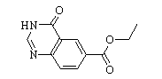 Ethyl 3,4-dihydro-4-oxoquinazoline-6-carboxylate Chemical Structure