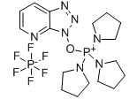 (3-Hydroxy-3H-1,2,3-triazolo[4,5-b]pyridinato-O)tri-1-pyrrolidinylphosphonium hexafluorophosphate Chemical Structure