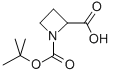Azetidine-1,2-Dicarboxylic Acid 1-Tert-Butyl Ester 结构式
