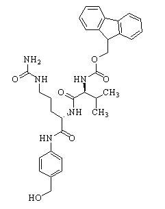 Fmoc-Val-Cit-PAB Chemical Structure